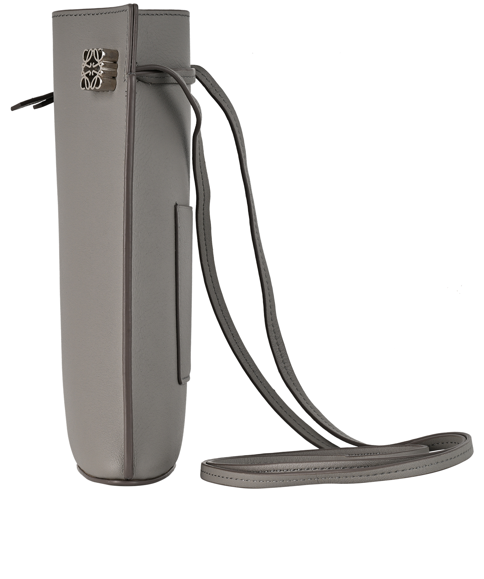 Dice Pocket, &pound;450, Handbags, Grey, Leather, Bottom view